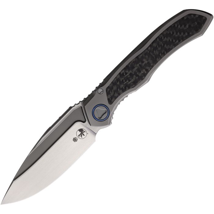 Microtech Anax S/E 3.75" M390 Integral Carbon Fiber Titanium Folding Knife