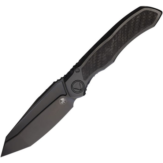 Microtech Anax T/E 3.75" M390 DLC Integral Carbon Fiber Titanium Folding Knife