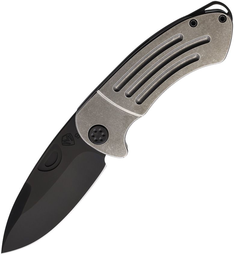 Medford Theseus 3.625" S45VN Black DLC Titanium Folding Knife