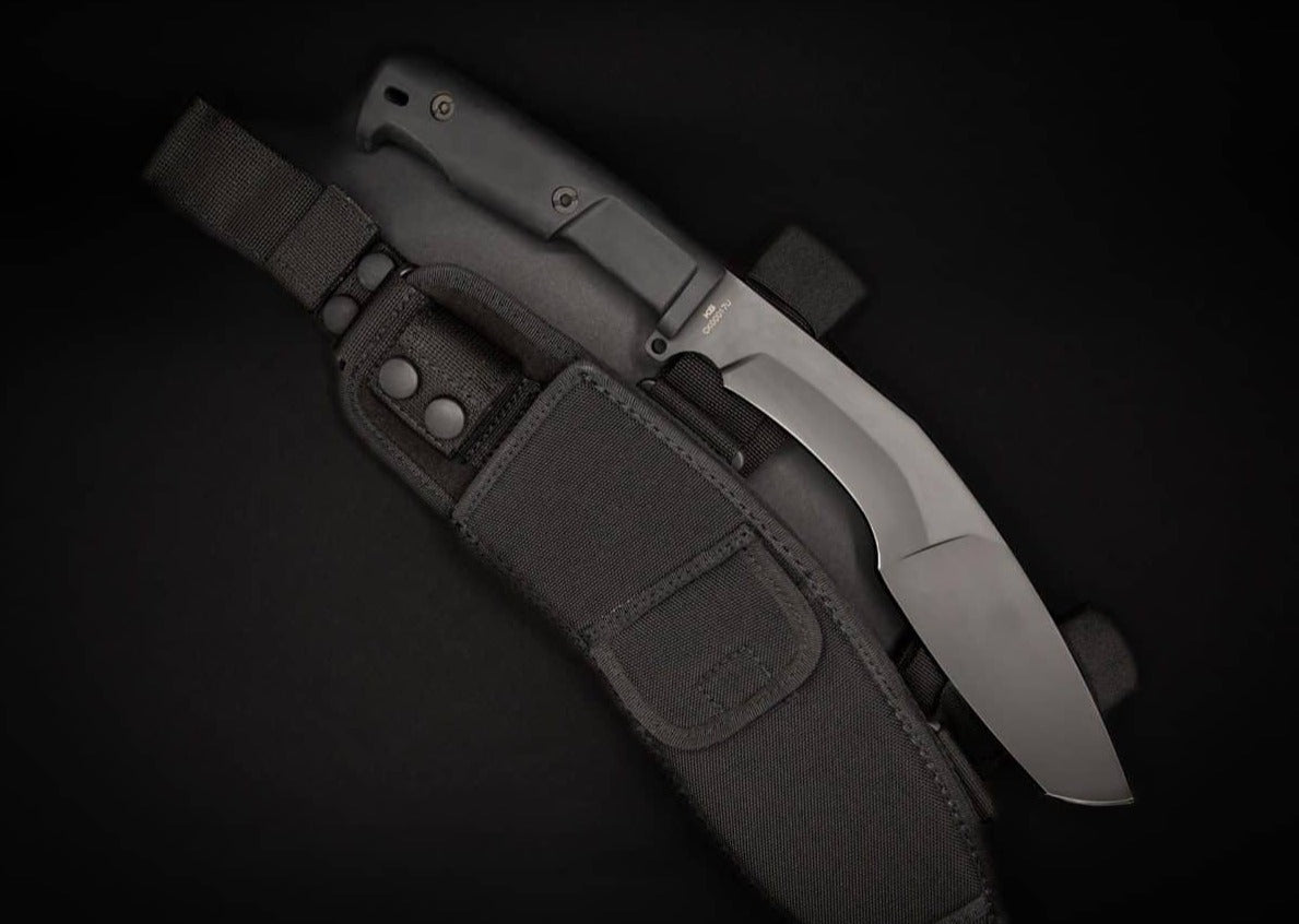 Extrema Ratio KS 9.6" N690 Black Fixed Blade Kukri Machete