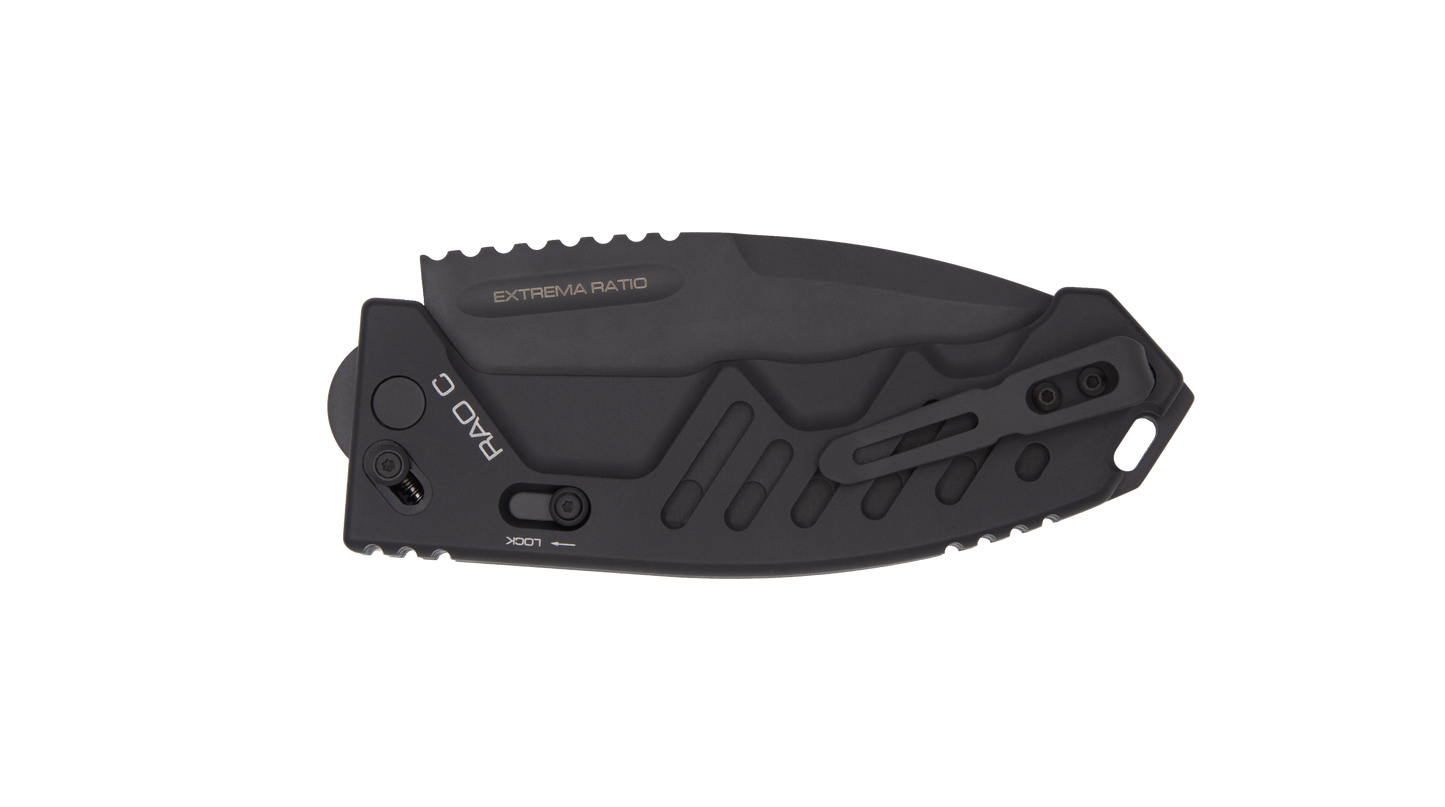 Extrema Ratio RAO C Black 3.93" N690 Folding Knife