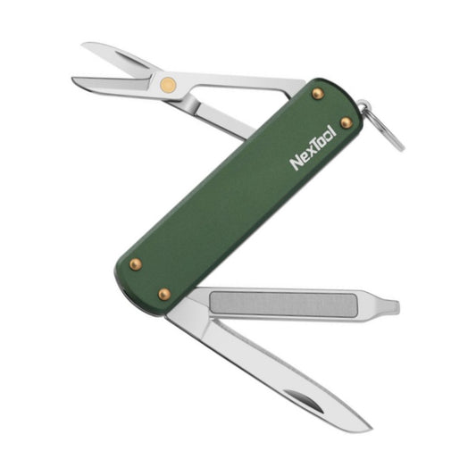 NexTool Mini Multi Functional Pocket Knife Green Aluminium