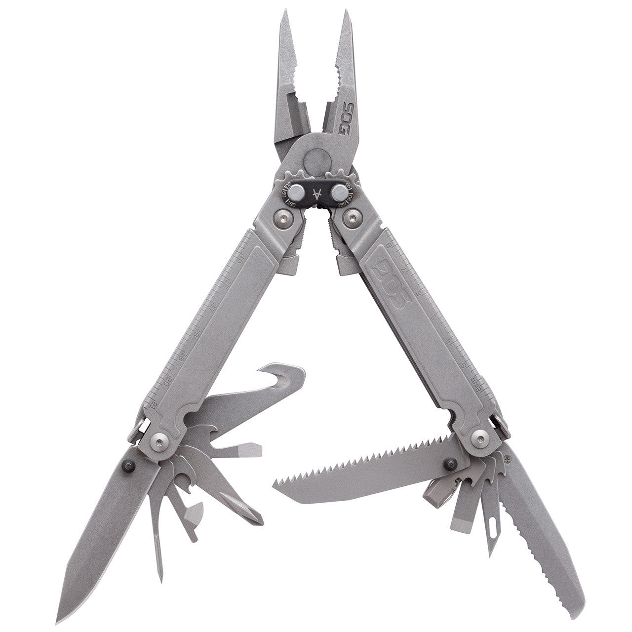 SOG PowerAccess Assist MT Stonewash 21-Tool Multi-Tool with Bit Kit and Sheath