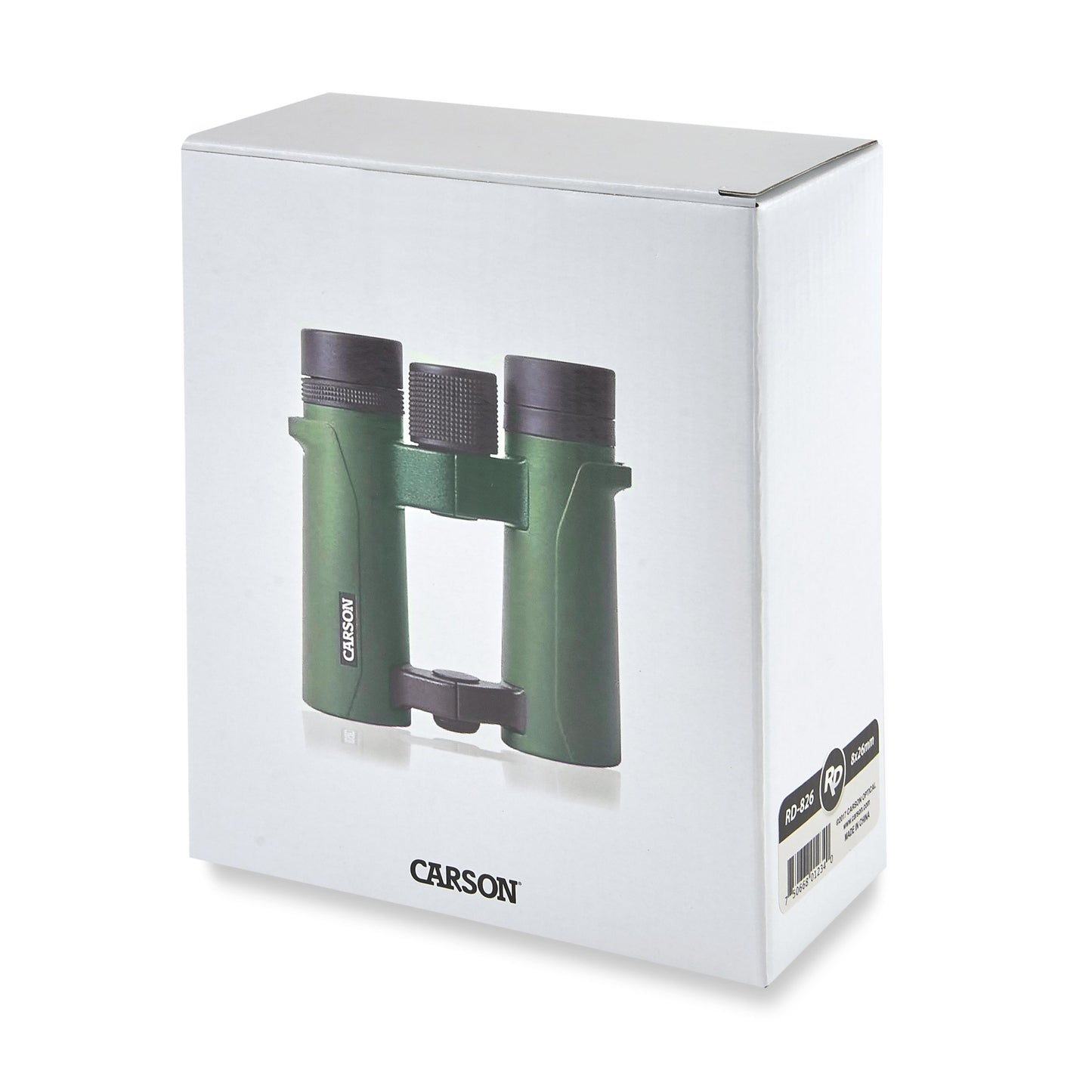 Carson RD Series 8x26mm Compact Open-Bridge Waterproof Binoculars Green RD-826