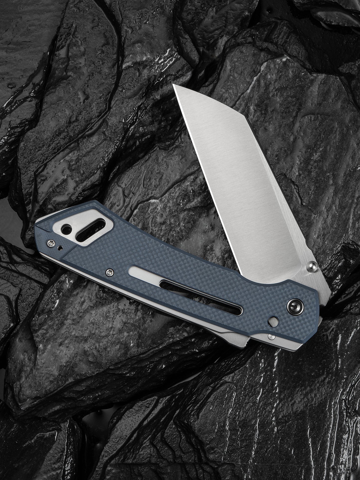Civivi Buster FG 4.2" Nitro-V Neutral Blue G10 Folding Knife by Snecx C24052-2