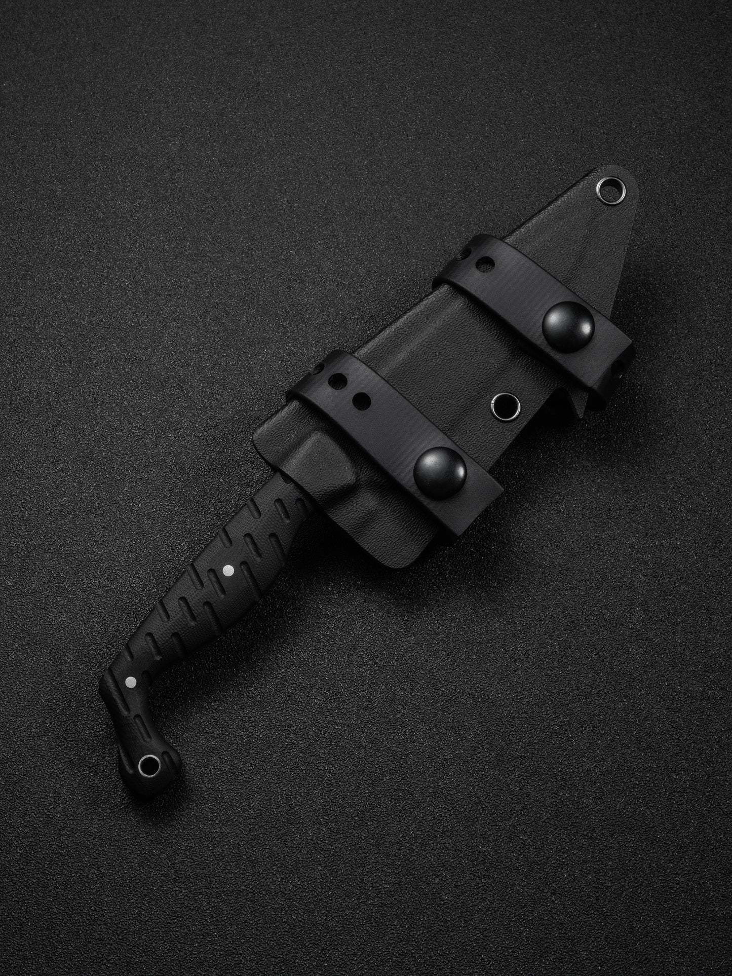 Civivi MDRN Hunter 4.12" Nitro-V Black G10 Fixed Blade Knife by Kyle Lamb C23078-1