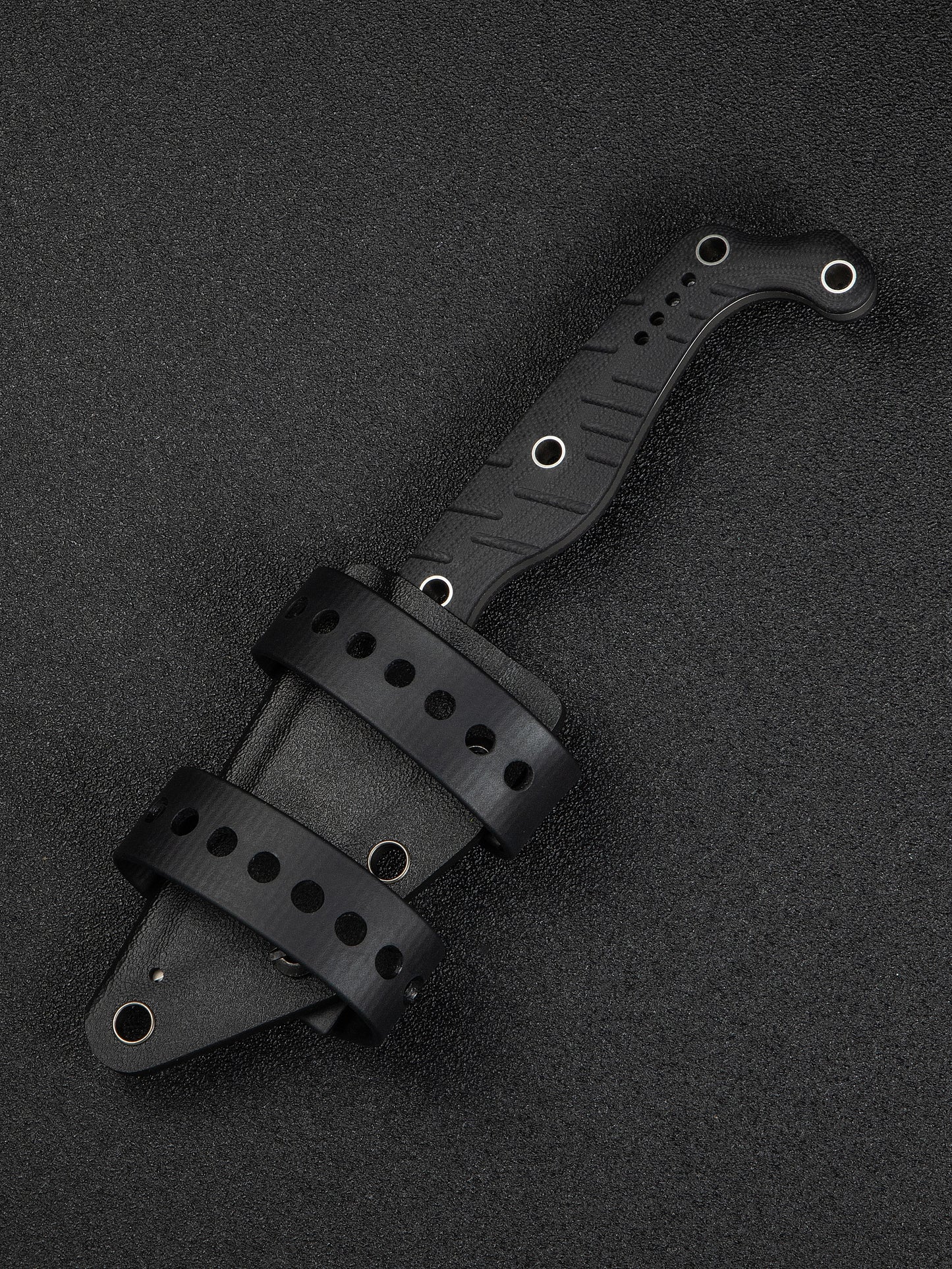 Civivi SOKN 2.82" Nitro-V Black G10 Fixed Blade Knife by Kyle Lamb C22027-1