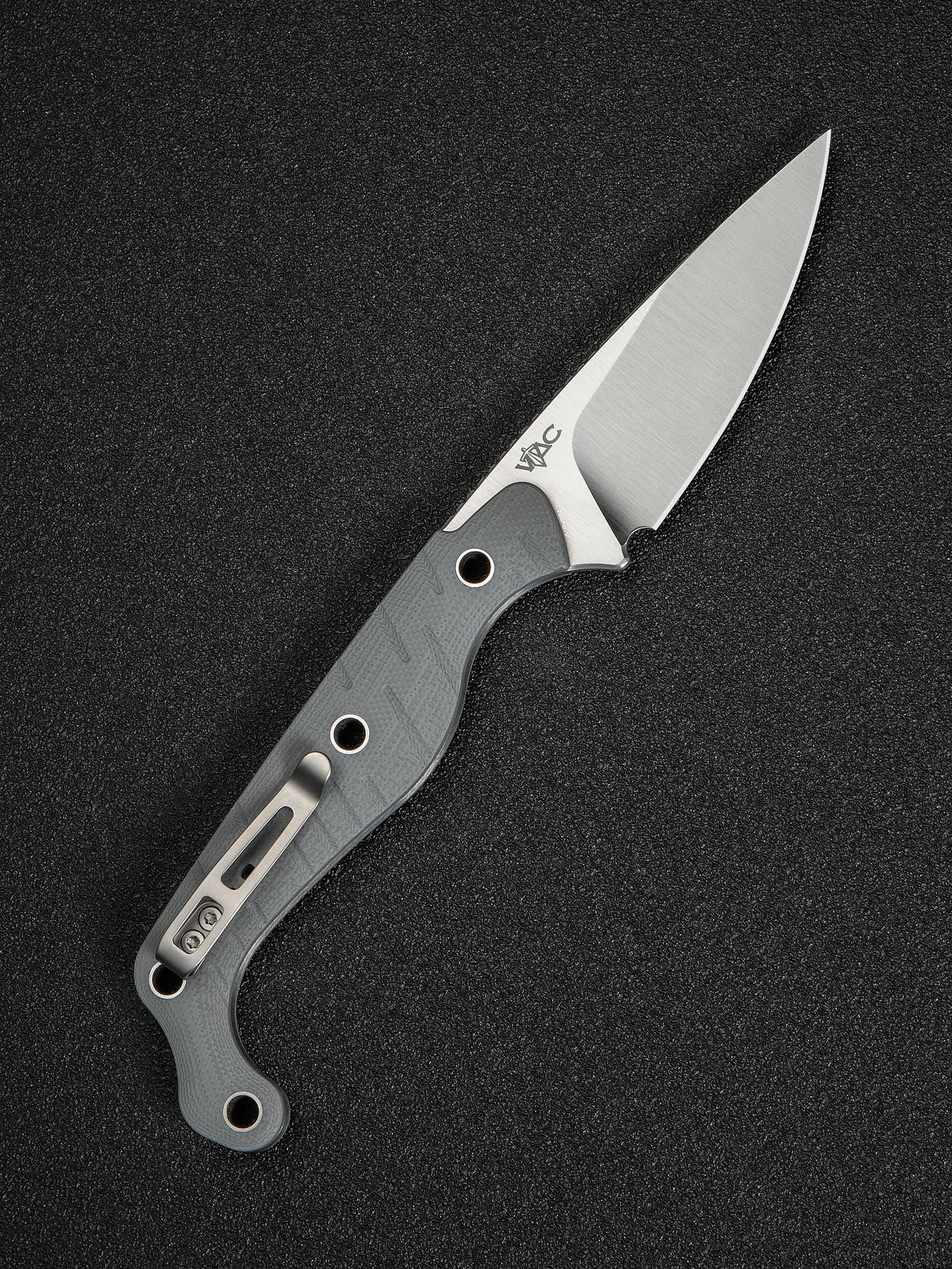 Civivi SOKN 2.82" Nitro-V Gray G10 Fixed Blade Knife by Kyle Lamb C22027-2