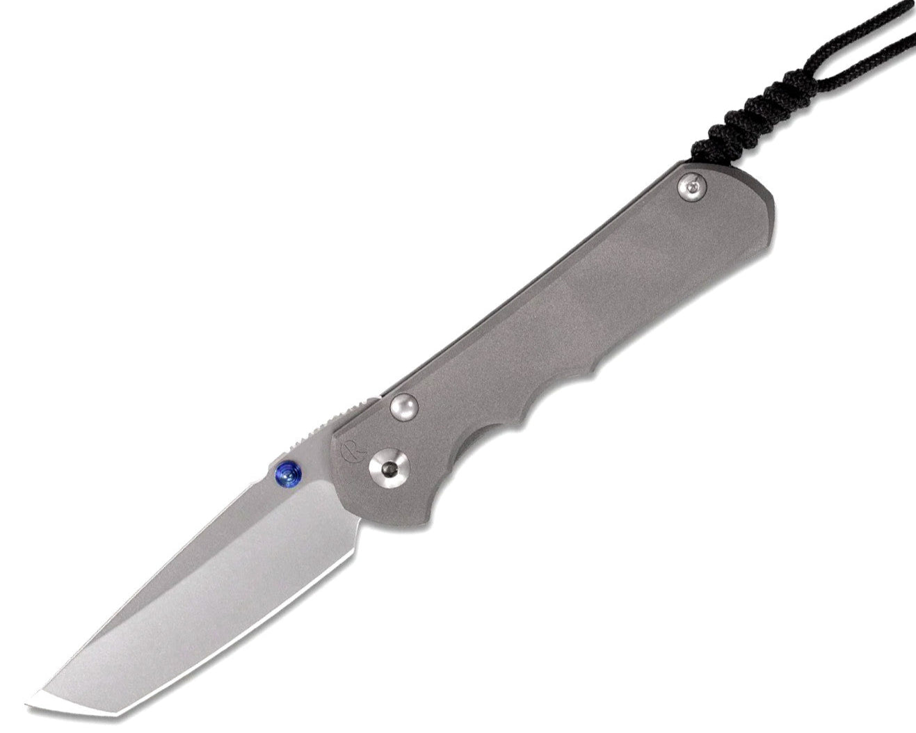 Chris Reeve Small Inkosi Tanto 2.8" CPM Magnacut Titanium Folding Knife SIN-1042