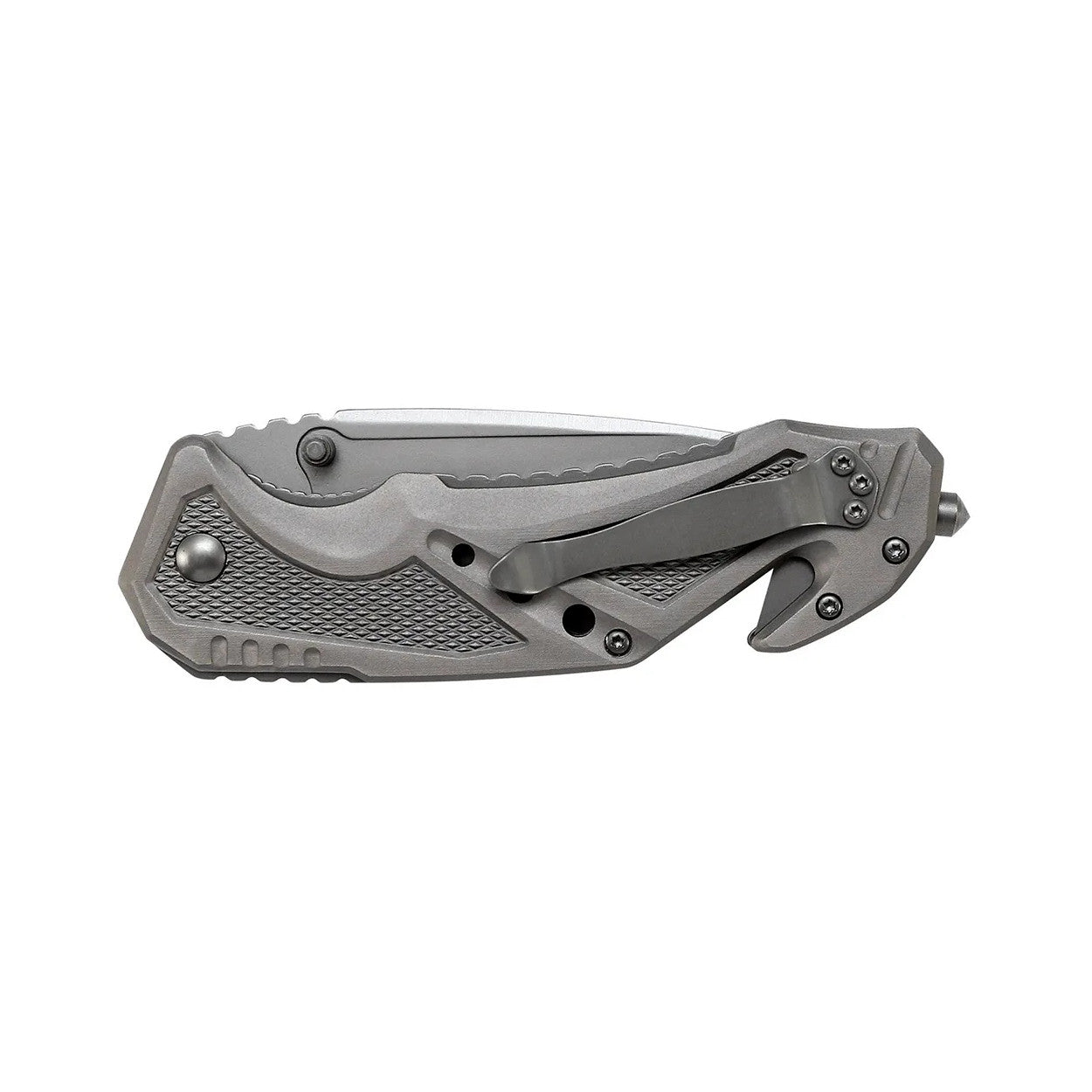 Smith & Wesson M&P 3.8" 7Cr17MoV Gray Aluminium Rescue Folding Knife SWMP11G