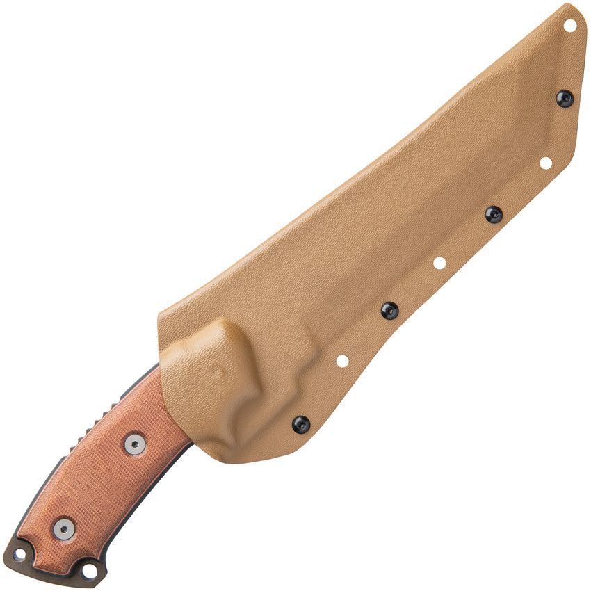 TOPS Steel Eagle 107C Delta Class 7.63" Midnight Bronze Fixed Blade Knife with Kydex Sheath