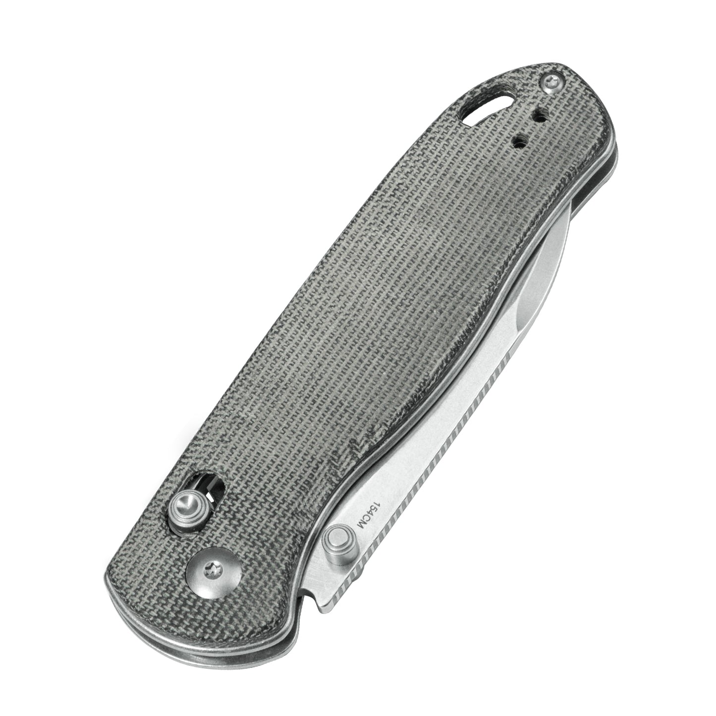 Kizer Drop Bear Clutch-Lock 2.97" 154CM Micarta Folding Knife V3619C3