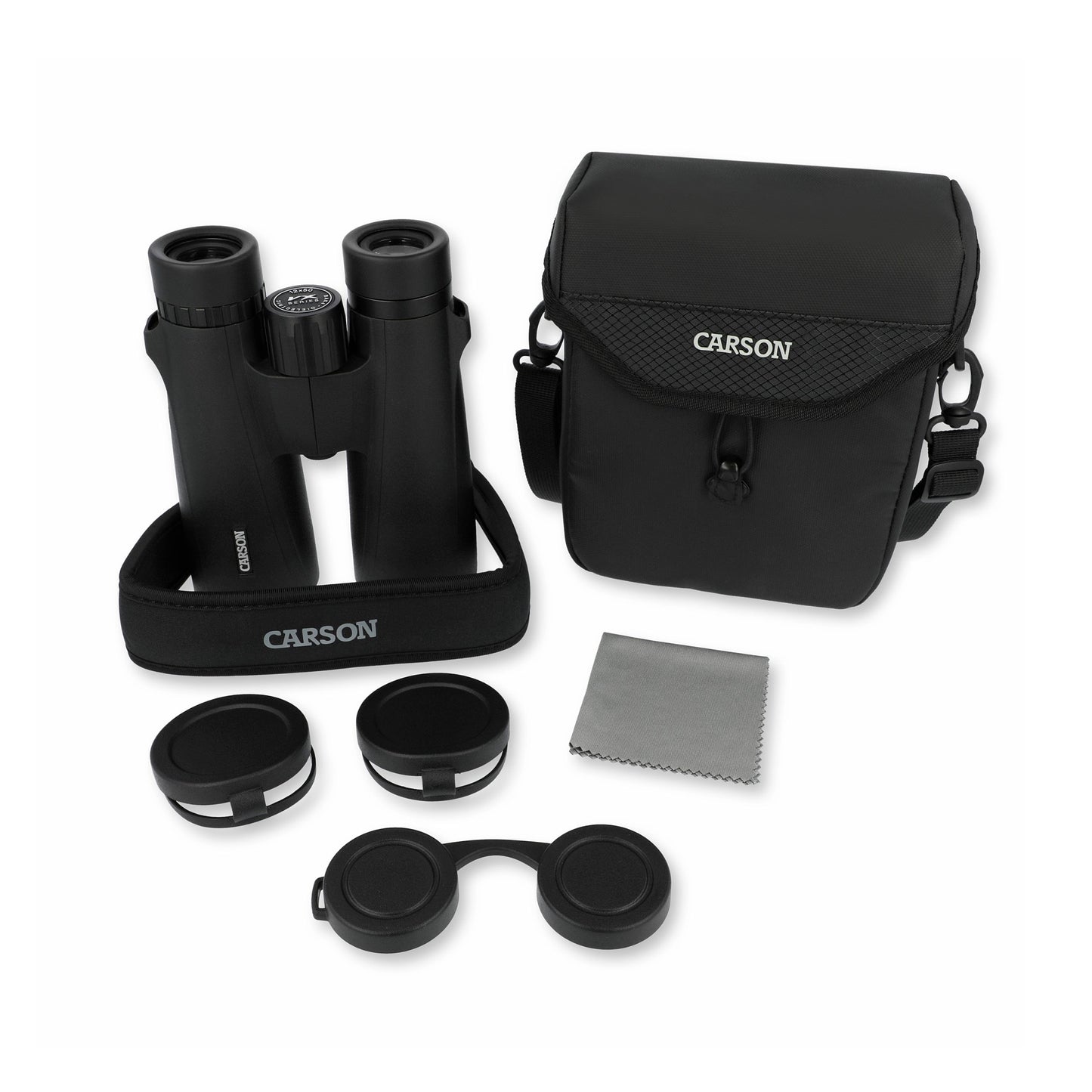 Carson VX Series 12x50mm HD Full Size Anti Fog and Waterproof Binoculars VX-250