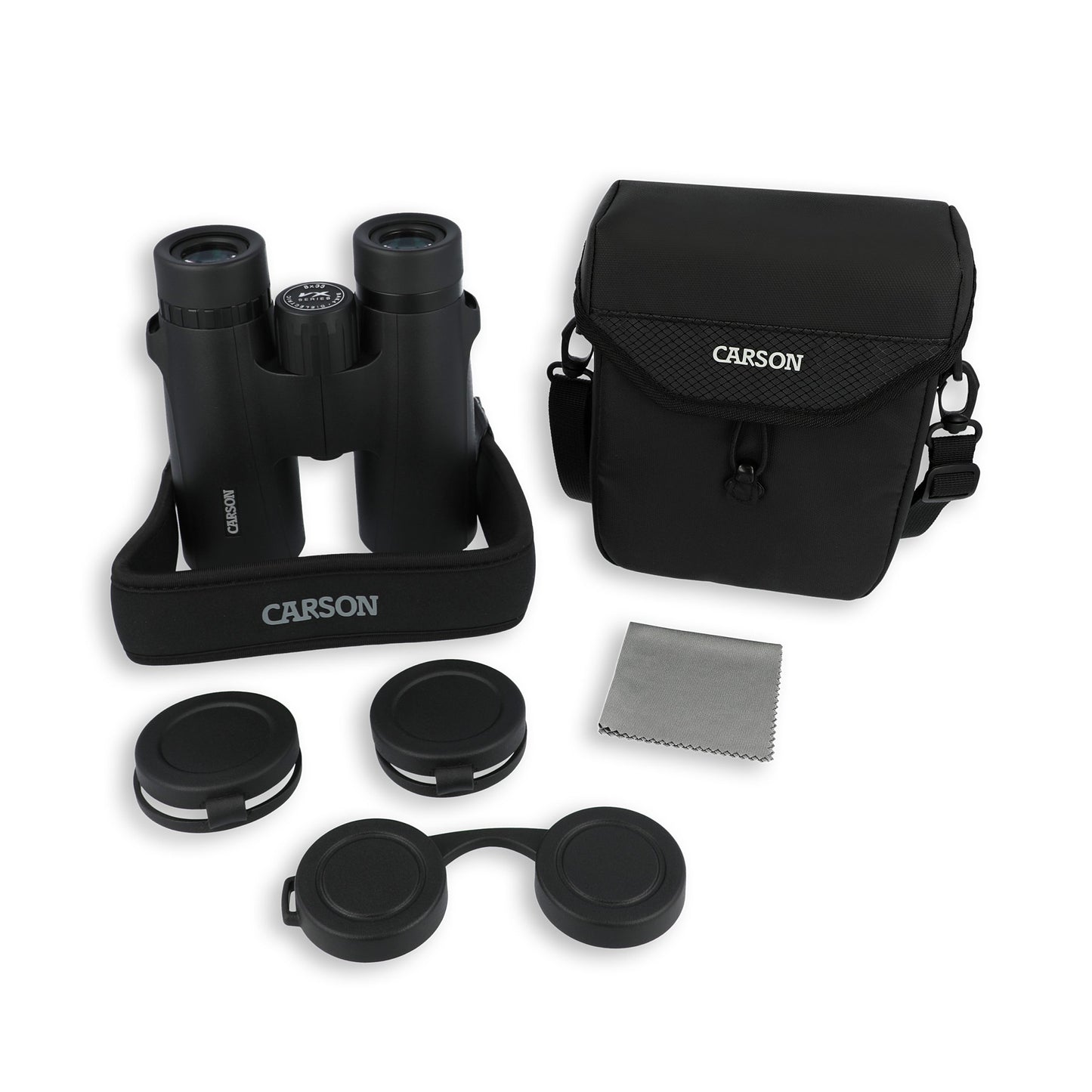 Carson VX Series 8x33mm HD Full Size Anti Fog and Waterproof Binoculars VX-833