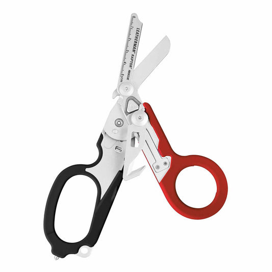 Leatherman Raptor Rescue Shears Multi Tool Red/Black with Utlility Holster