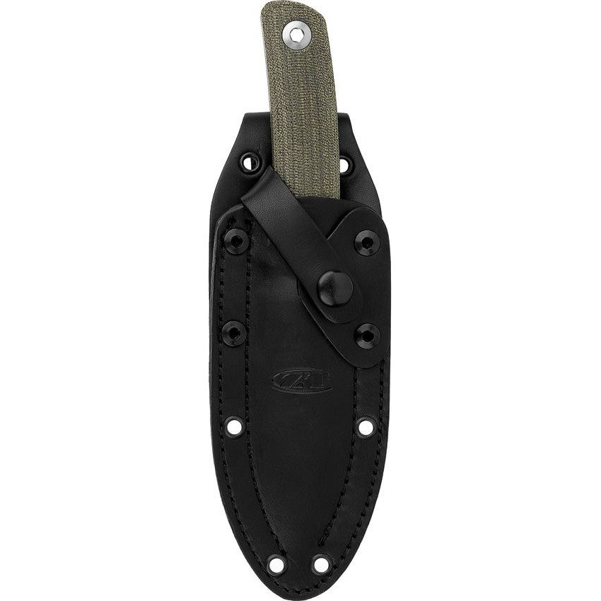 Zero Tolerance 0004OL 4.2" CPM Cru-Wear Stonewash Olive Micarta Fixed Blade Knife