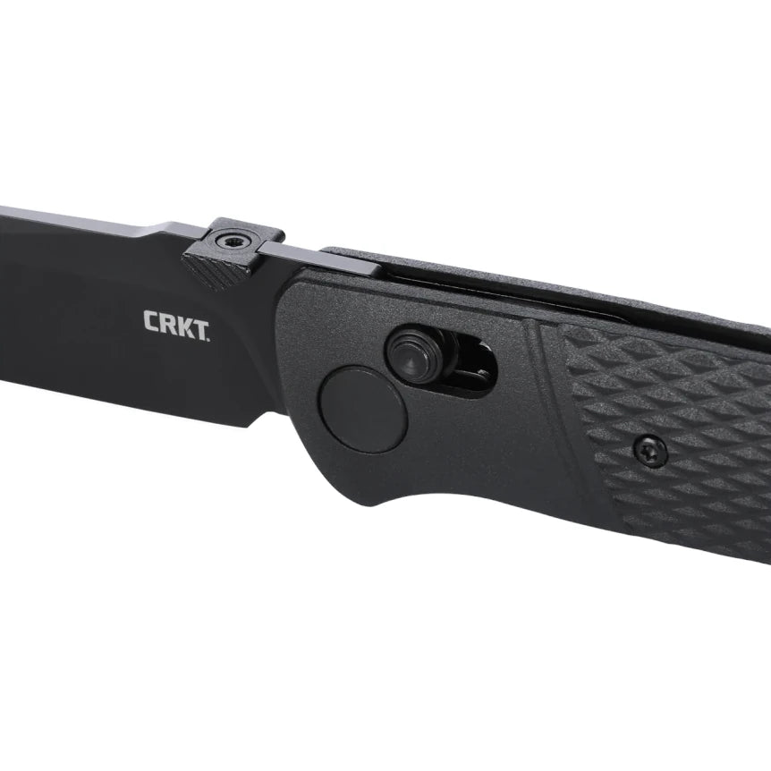 CRKT Counterpart Crossbar Lock 3.31" D2 Black Tanto IKBS Folding Knife by Ken Onion K431KKP