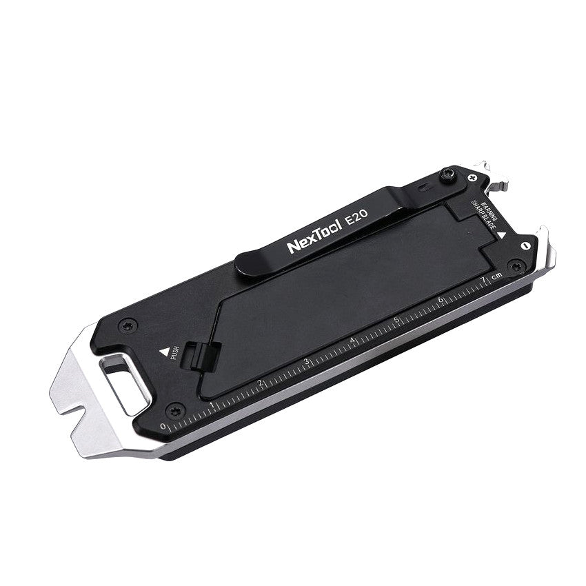 NexTool Explorer E20 Auto Reloading Blade Utility Knife Multitool with 9 Functions