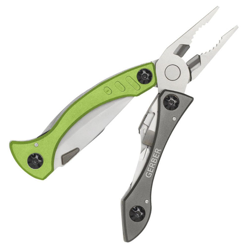 Gerber Crucial Compact Lightweight Carabiner Multi-Tool Green