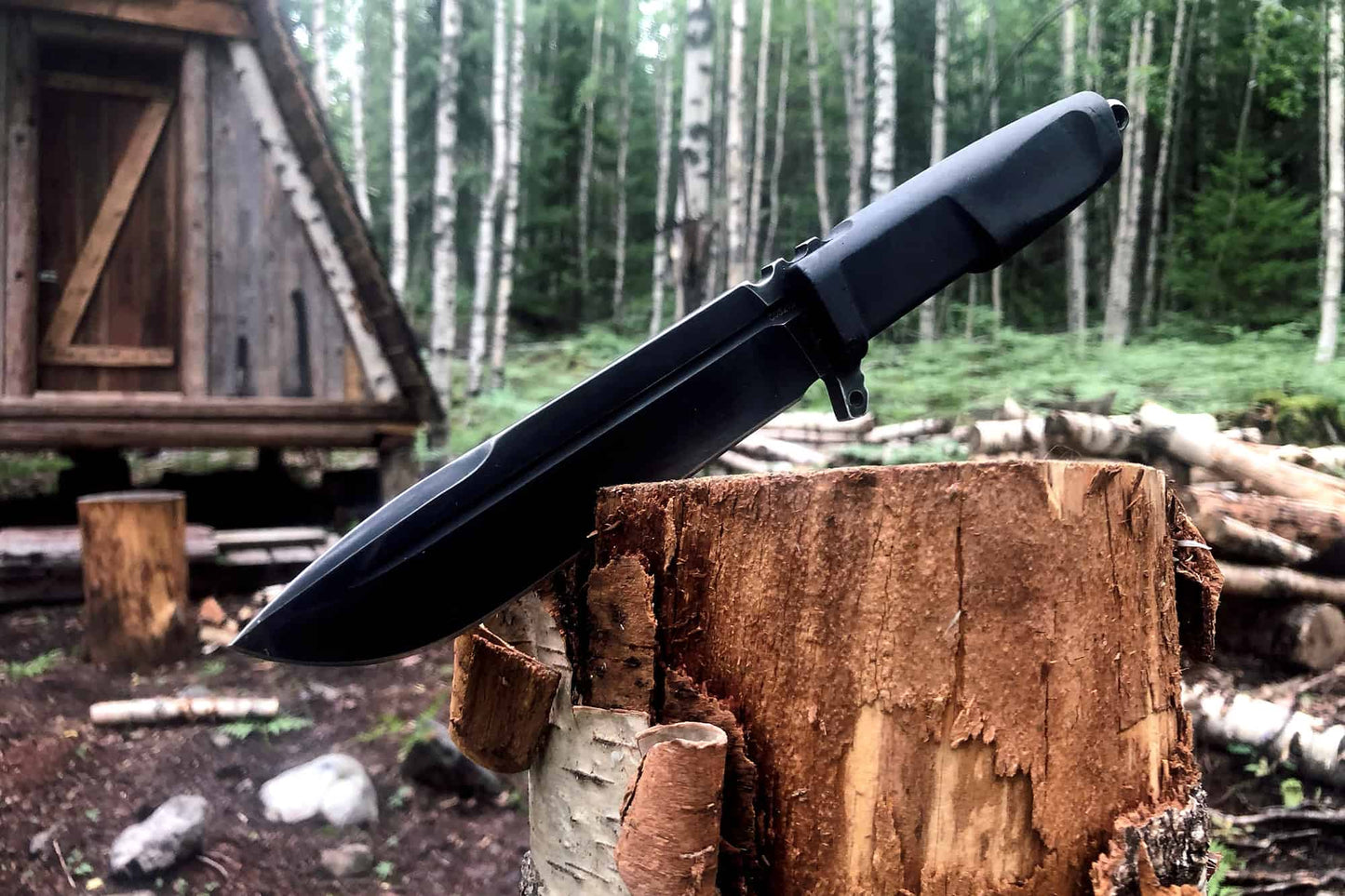 Extrema Ratio DMP 5.98" N690 Black Fixed Blade Knife