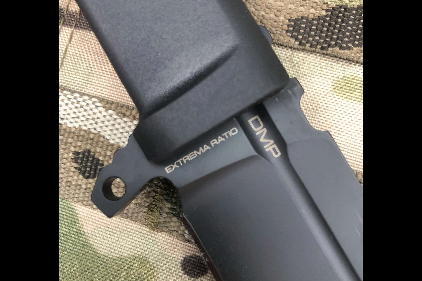 Extrema Ratio DMP 5.98" N690 Black Fixed Blade Knife