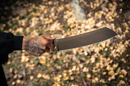 TOPS El Chete Midnight Bronze 12" Machete Fixed Blade Knife with Dangler Sheath ELCH