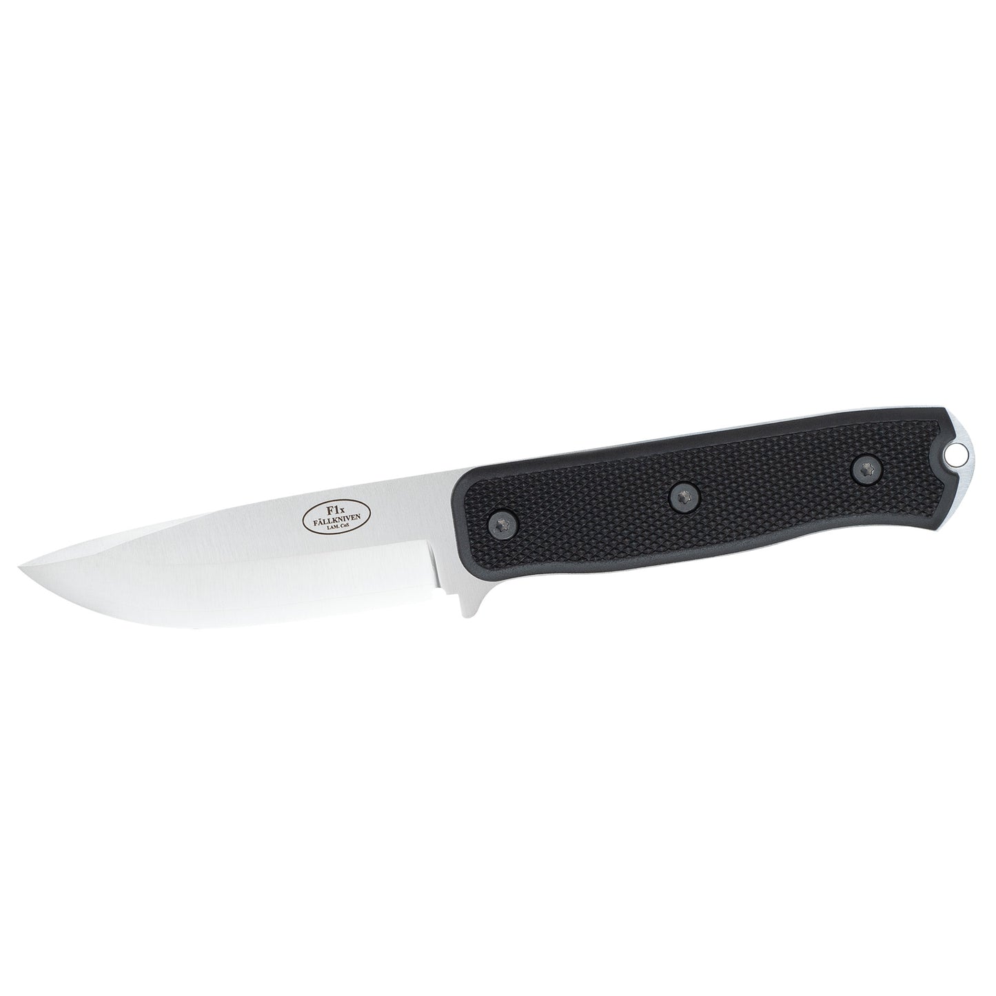Fallkniven F1x 4" Lam.CoS Fixed Blade Knife with Zytel Sheath