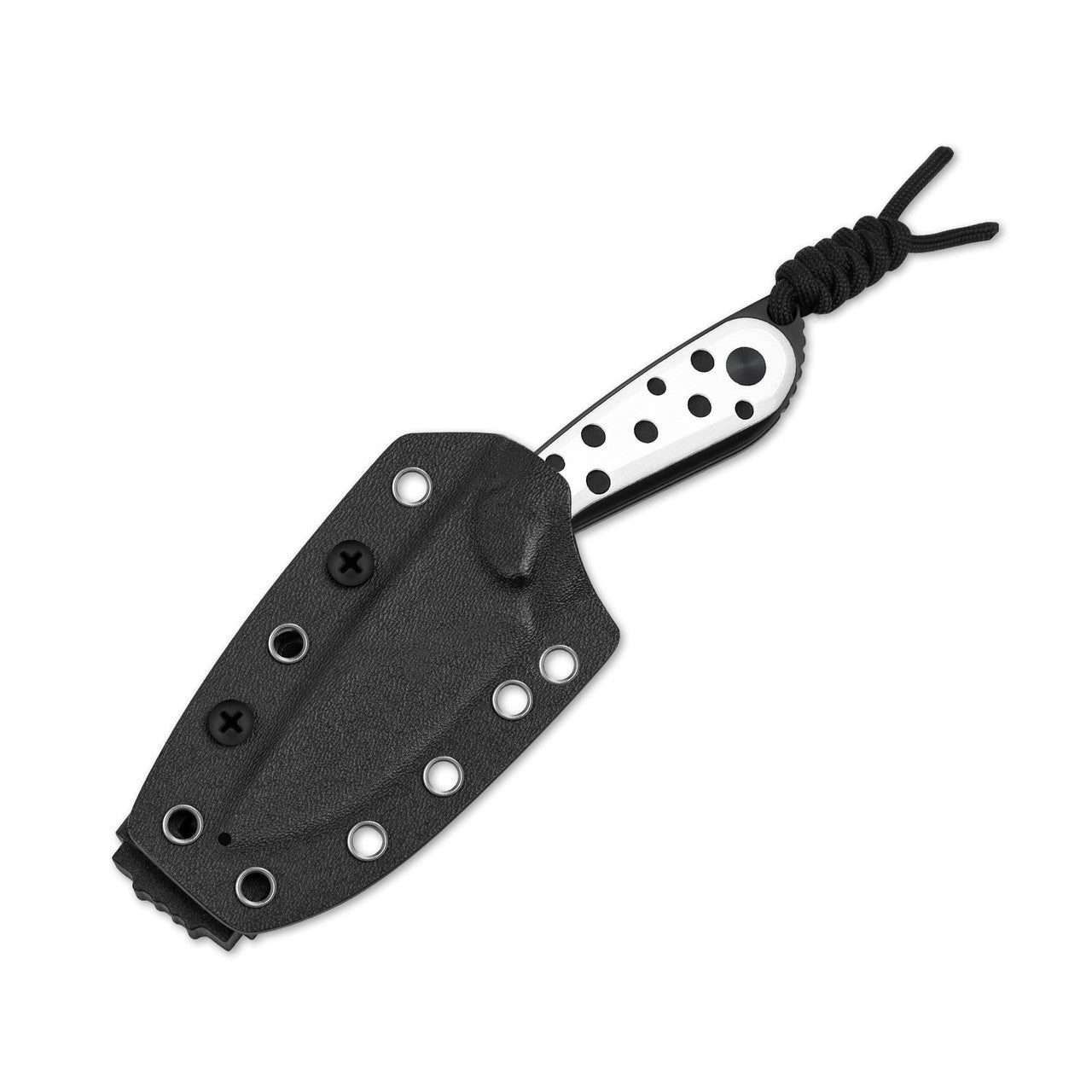 Kizer Buddy 3" Nitro-V Black & White G10 Fixed Blade Knife 1081A3