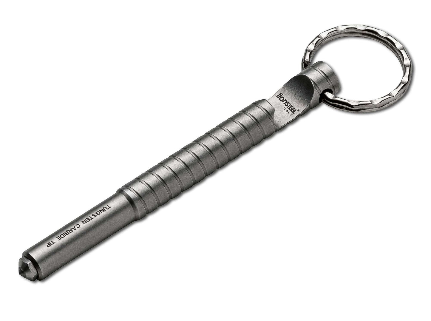 LionSteel Eskaper Key Ring Kubaton Tool with Tungsten Carbide Glass Breaker and Bottle Opener ES-1
