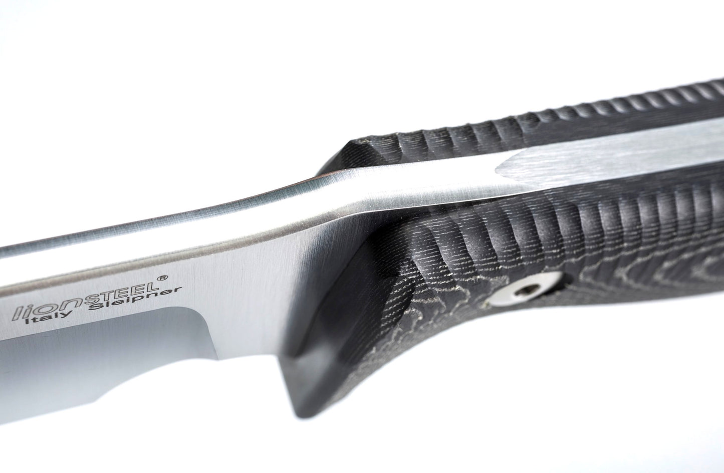 LionSteel M7 7.09" Sleipner Micarta Fixed Blade Knife with Kydex Sheath