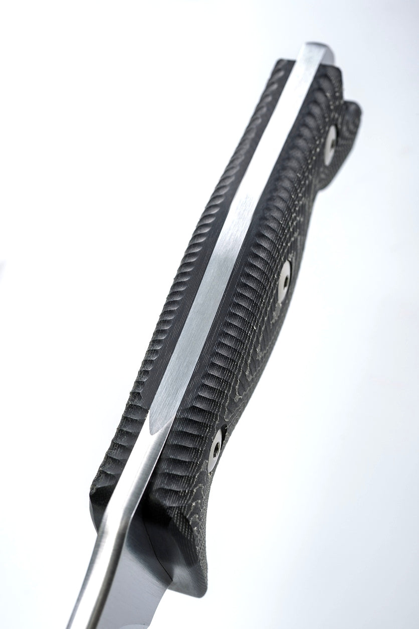 LionSteel M7 7.09" Sleipner Micarta Fixed Blade Knife with Kydex Sheath