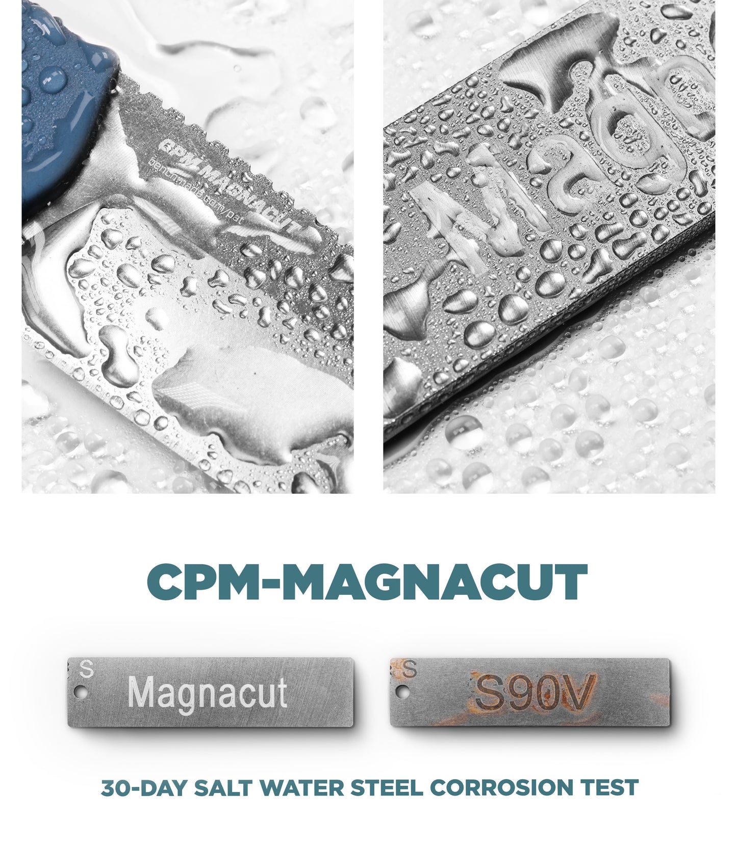 Benchmade 18060 Adira 3.88" CPM-Magnacut Depth Blue Grivory Folding Knife