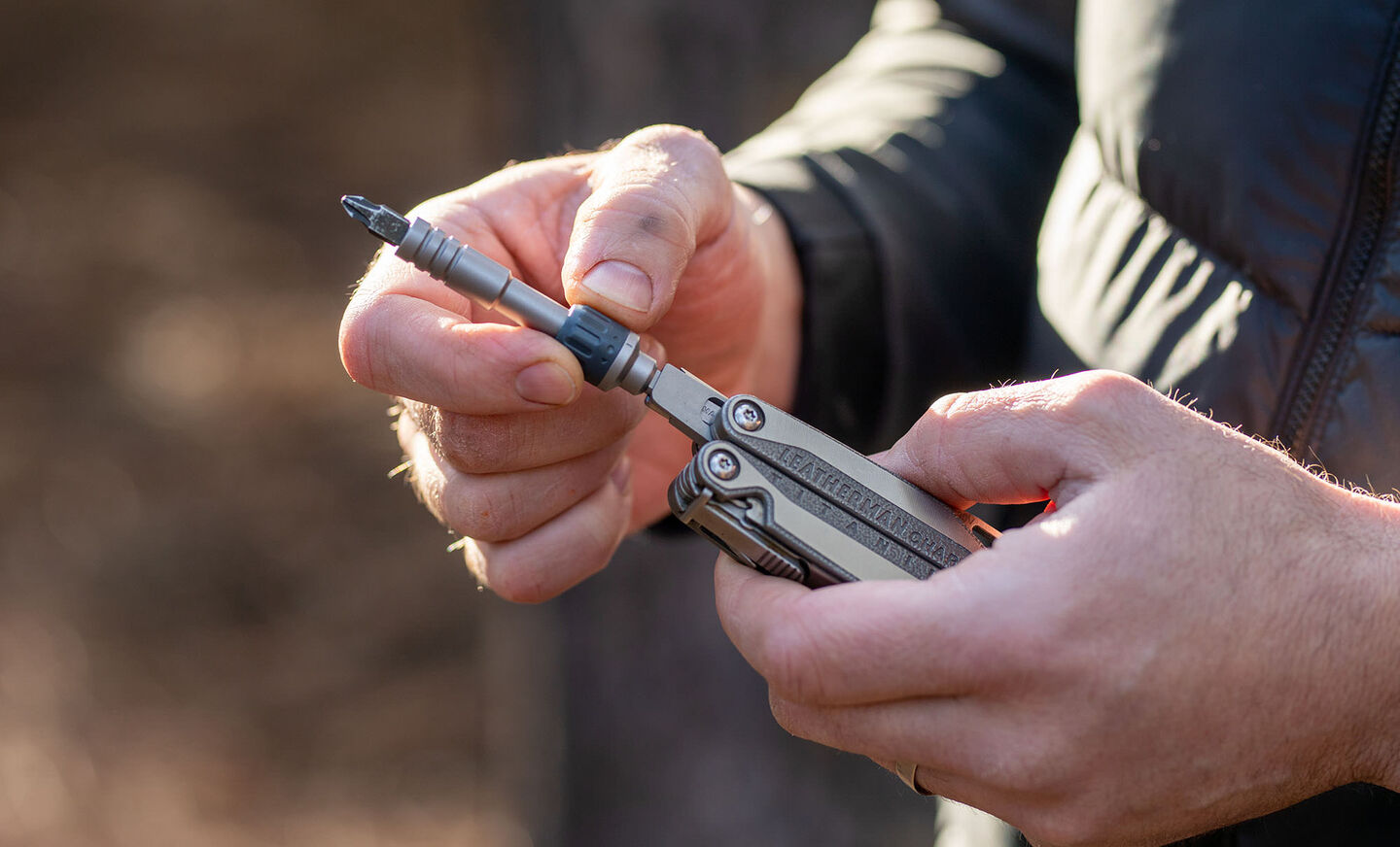 Leatherman Rachet Driver with Magnetic Bit Holder