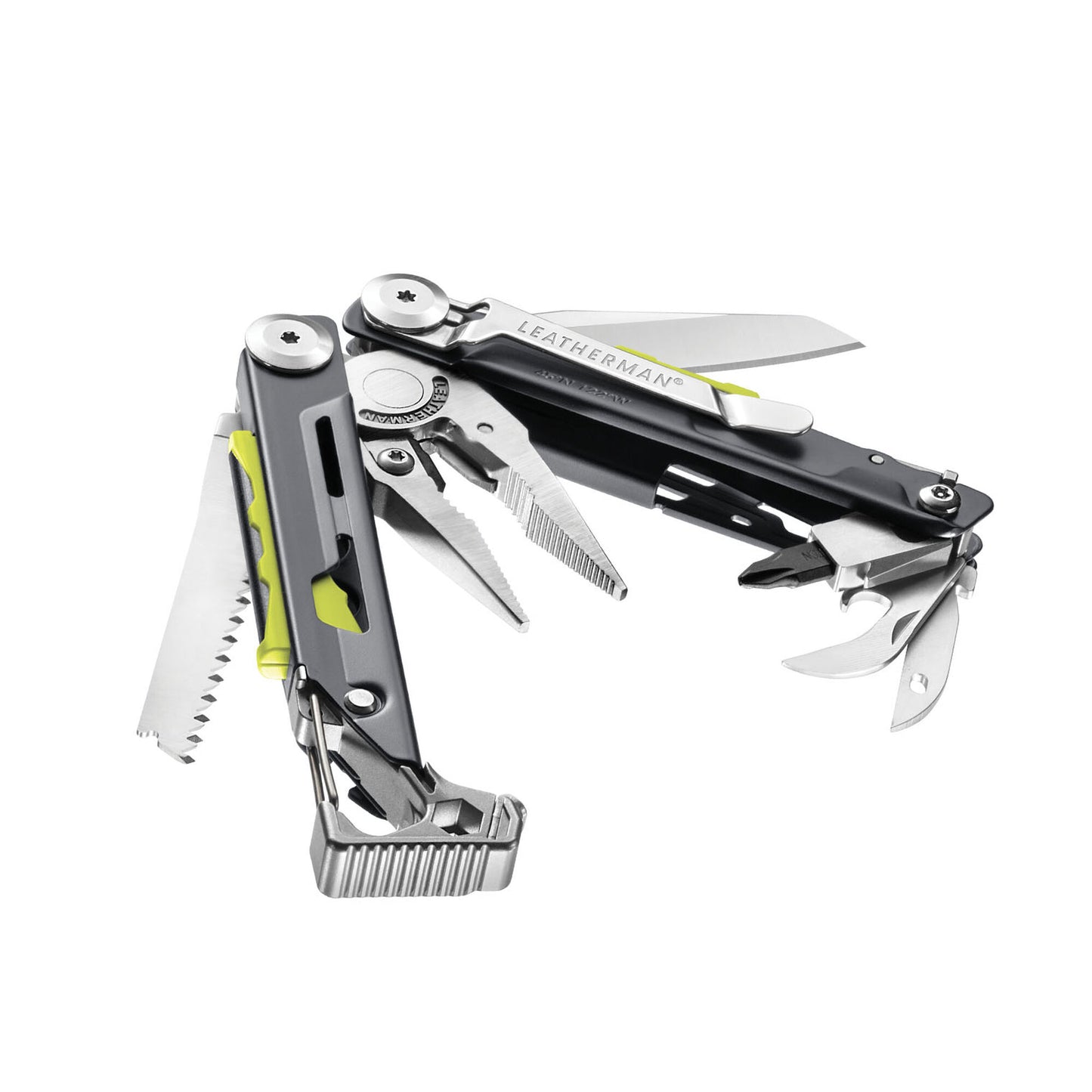 Leatherman Signal Gray Cerakote 4.5" Multi Tool with Nylon Sheath