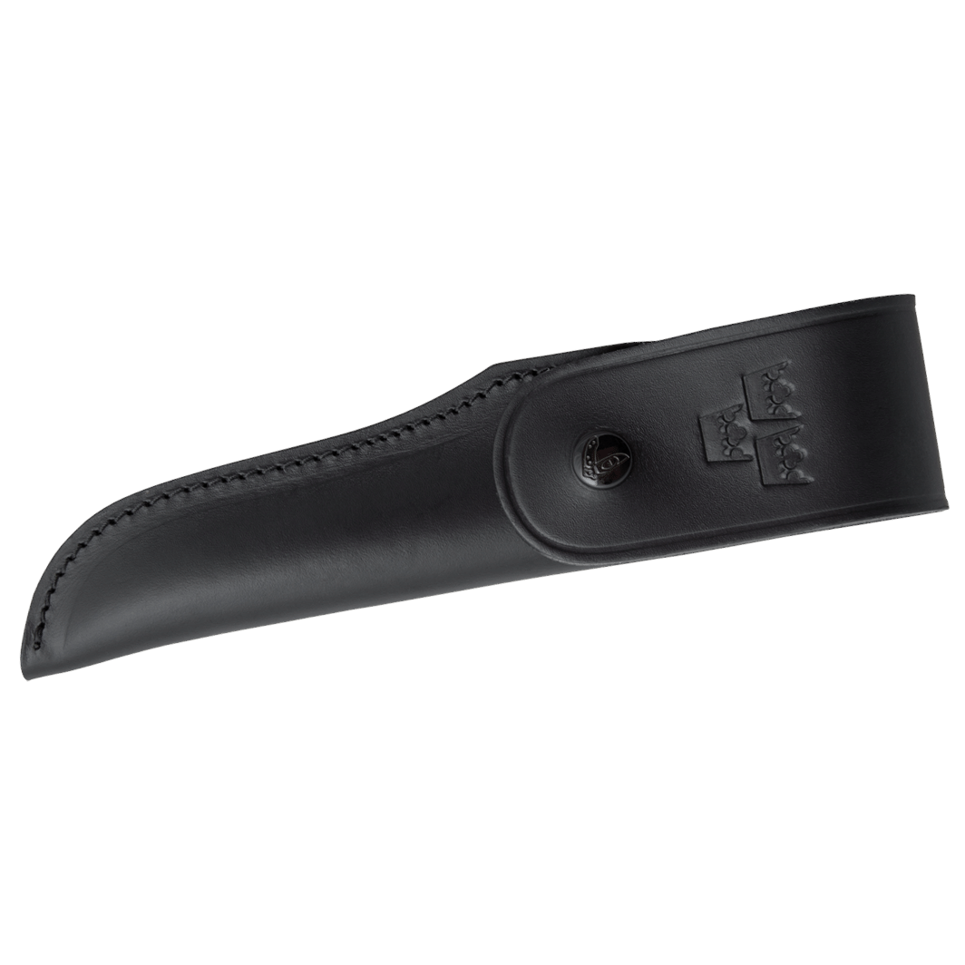 Fallkniven TK1L Tre Kronor 4" Laminated 3G Desert Ironwood Fixed Blade Knife with Leather Sheath