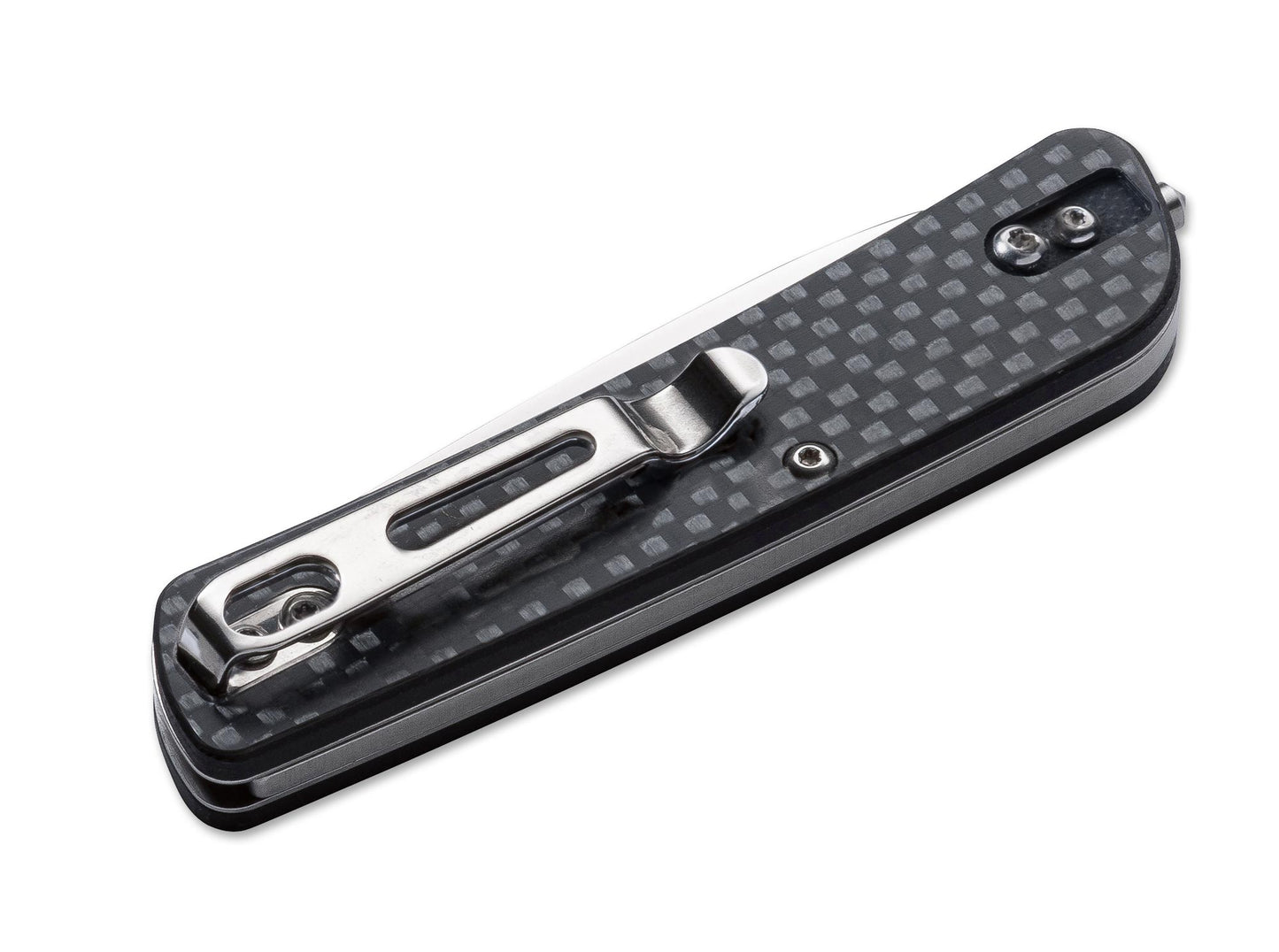 Boker Plus Tech-Tool 2.8" Sandvik 12C27 Carbon Fiber Slipjoint Knife 01BO821