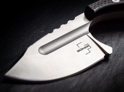 Boker Plus Sigyn 1.97" D2 Mini Fixed Blade Knife with Kydex Sheath 02BO037
