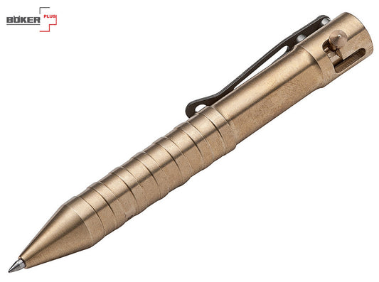 Boker Plus .50 Cal KID Bolt Action Tactical Brass Pen 09BO063