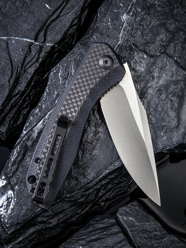 Civivi Baklash 3.5" 9Cr18MoV G10 Carbon Fiber Folding Knife C801D