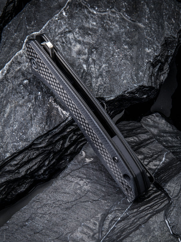 Civivi Baklash 3.5" 9Cr18MoV G10 Carbon Fiber Folding Knife C801D