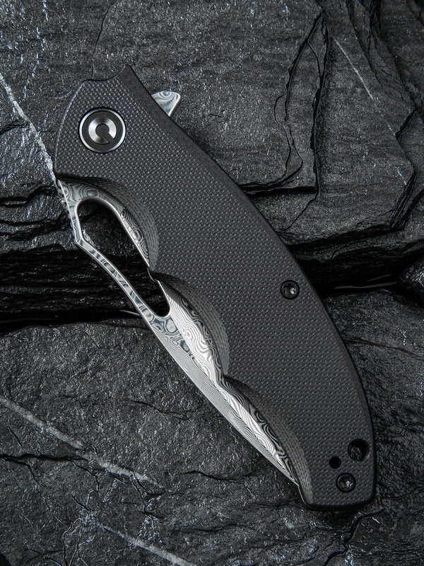 Civivi Little Fiend 3.01" Damascus G-10 Folding Knife C910DS