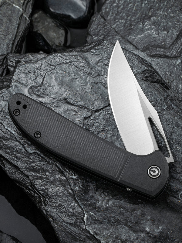 Civivi Ortis 3.25" 9Cr18MoV Satin Black FRN Folding Knife C2013B