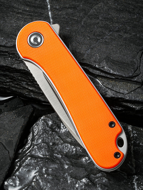 Civivi Elementum 2.96" D2 Orange G-10 Folding Knife C907R