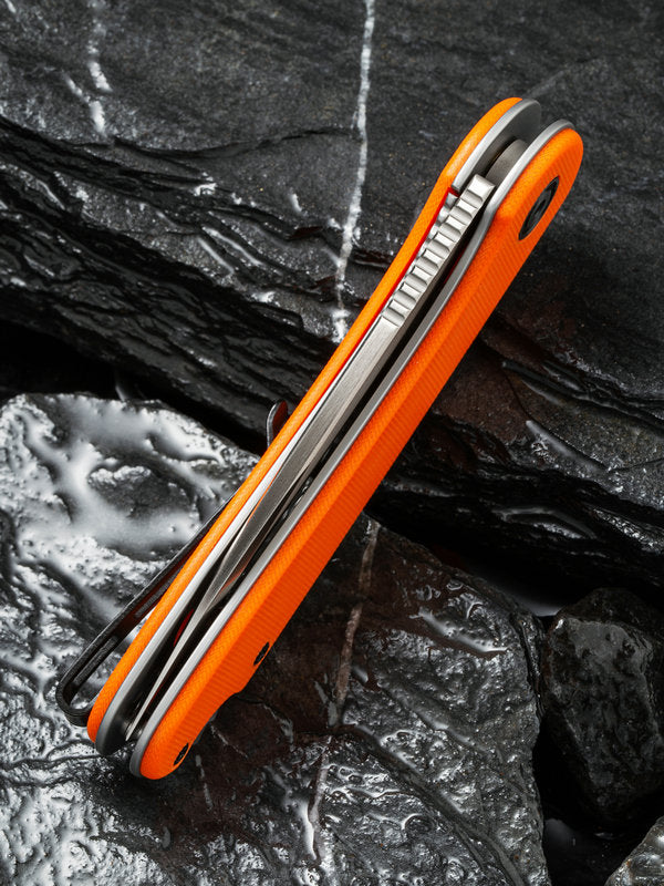 Civivi Elementum 2.96" D2 Orange G-10 Folding Knife C907R