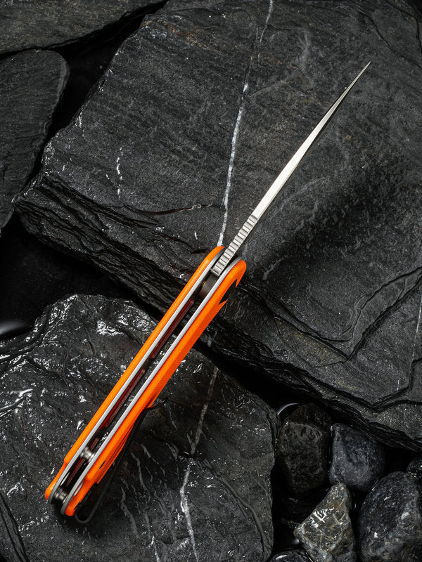 Civivi Elementum 2.96" D2 Orange G-10 Folding Knife C907R