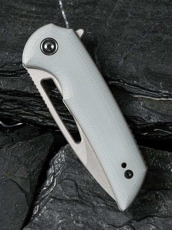 Civivi Ferrum Forge Odium 2.65" D2 Stonewashed Gray G10 Folding Knife C2010A