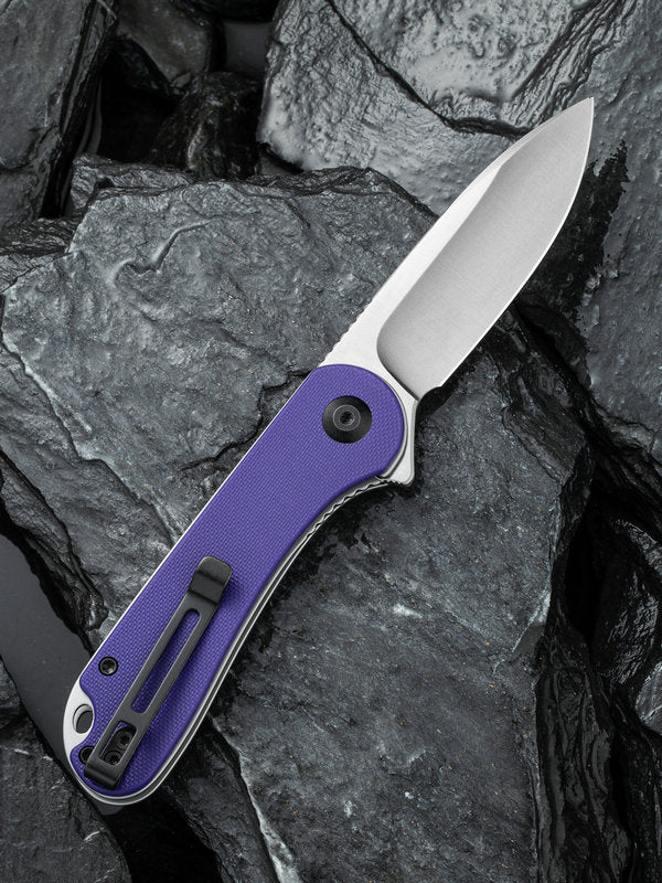 Civivi Elementum 2.96" D2 Purple G-10 Folding Knife C907V