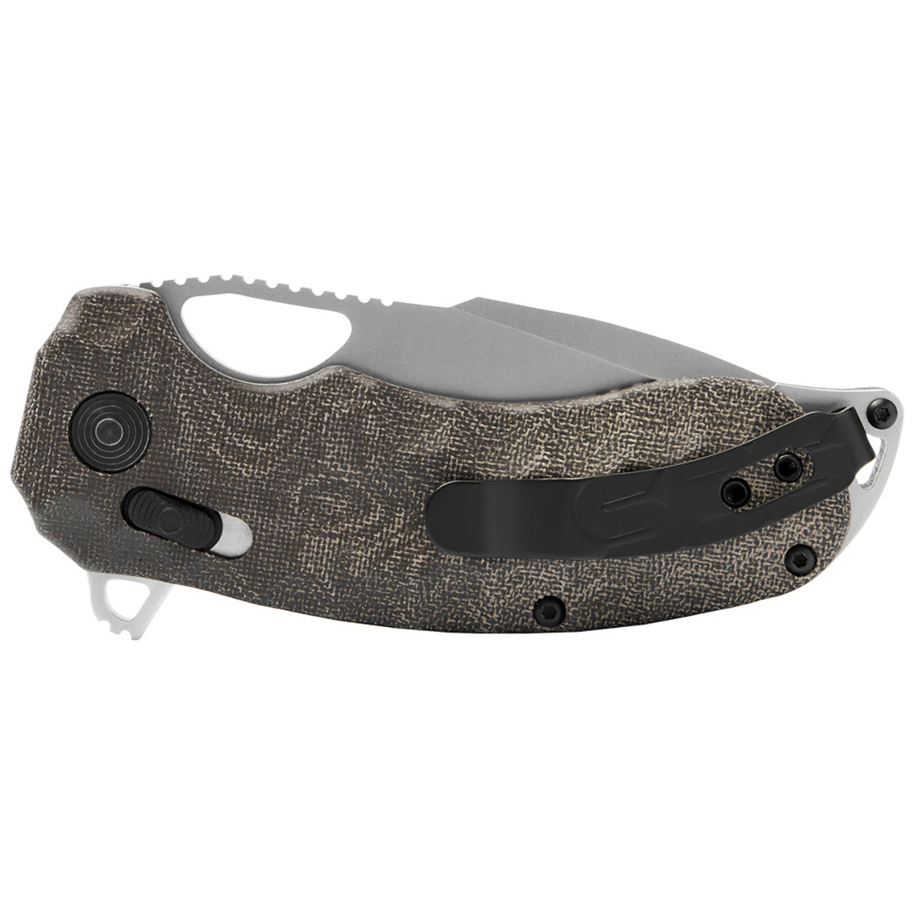 SOG Kiku XR 3.03" CTS XHP Natural Linen Micarta Folding Knife