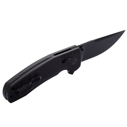 SOG SOG-TAC XR Blackout 3.39" D2 G10 Folding Knife