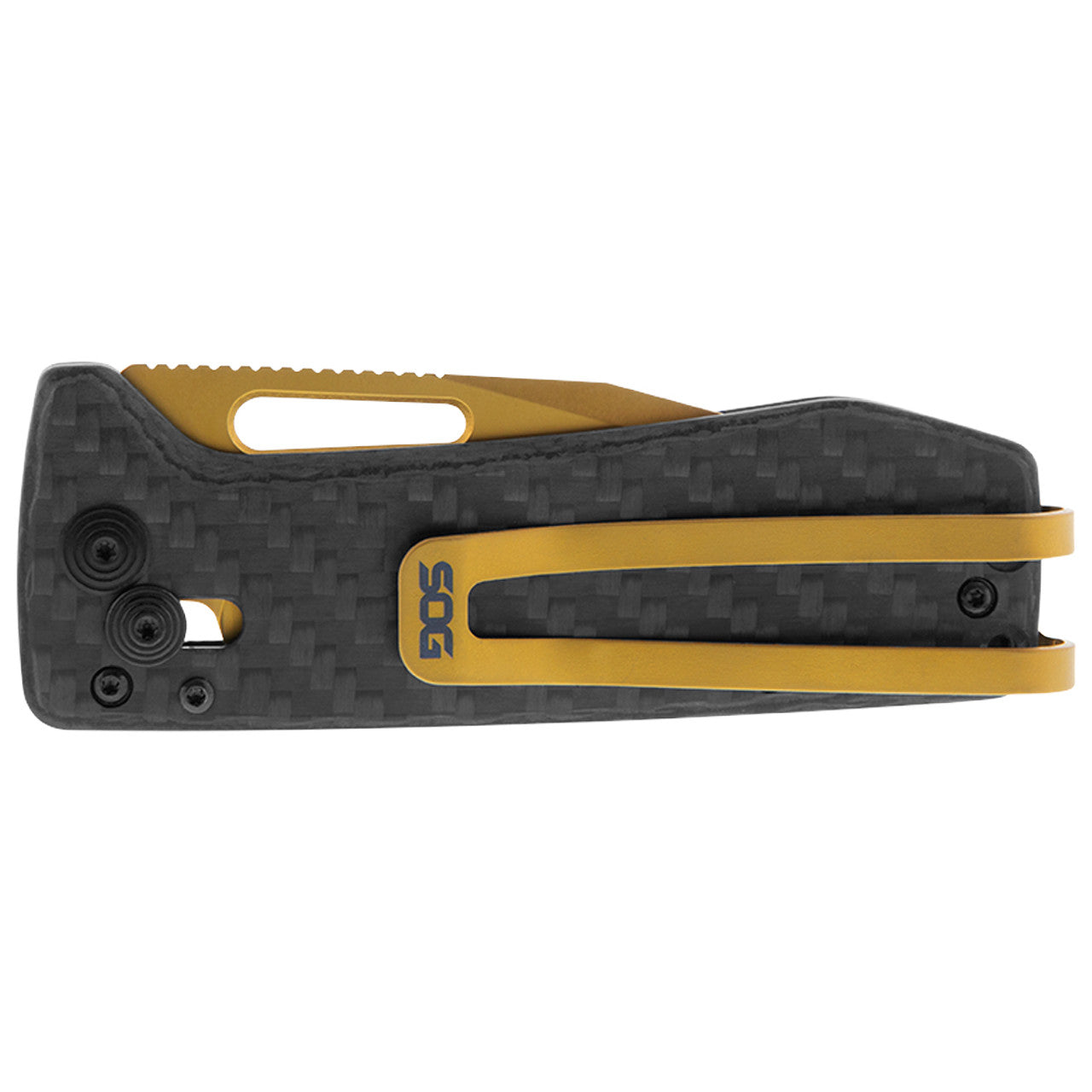 SOG Ultra XR 2.8" CPM S35VN Carbon & Gold Folding Knife